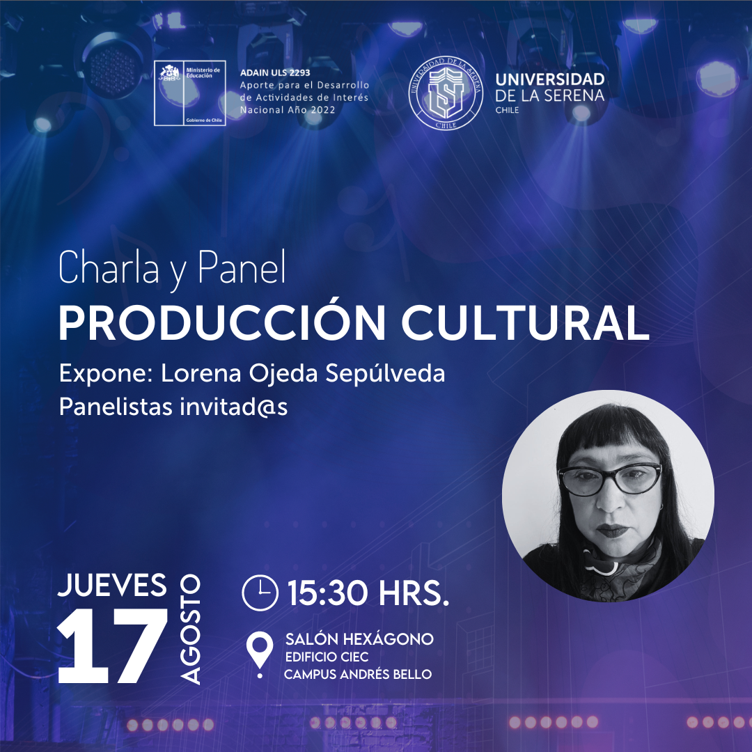Charla Producción Cultural